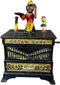 ORGAN BANK MECHANICAL BANK