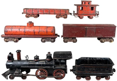 WILKINS CAST IRON FREIGHT TRAIN