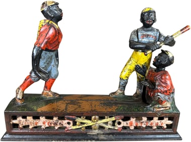 THE BASEBALL MECHANICAL BANK