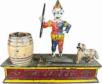 TRICK DOG MECHANICAL BANK