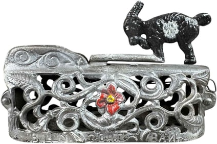 BILLY GOAT MECHANICAL BANK