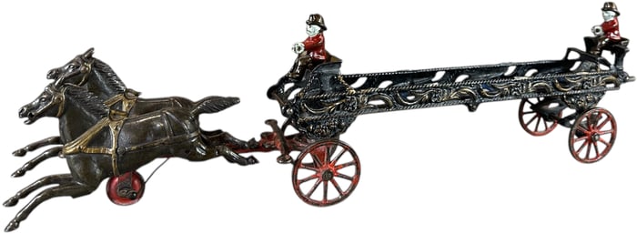 SMALL IVES HOOK & LADDER WAGON