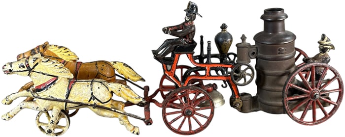 HARRIS HORSE DRAWN FIRE PUMPER