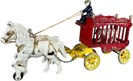 KENTON OVERLAND CIRCUS POLAR BEAR WAGON