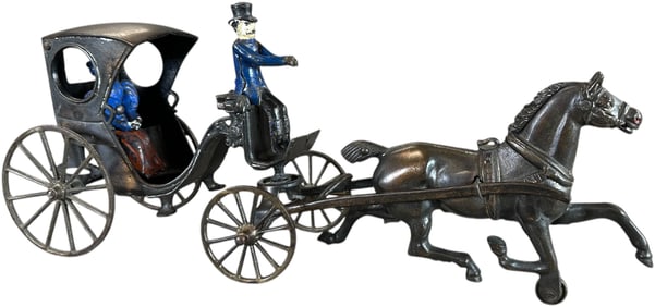 KENTON HANSOM CAB CABRIOLET - ELECTROPLATED