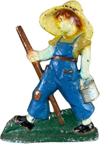 LITTCO PRODUCTS HUCKLEBERRY FINN DOORSTOP