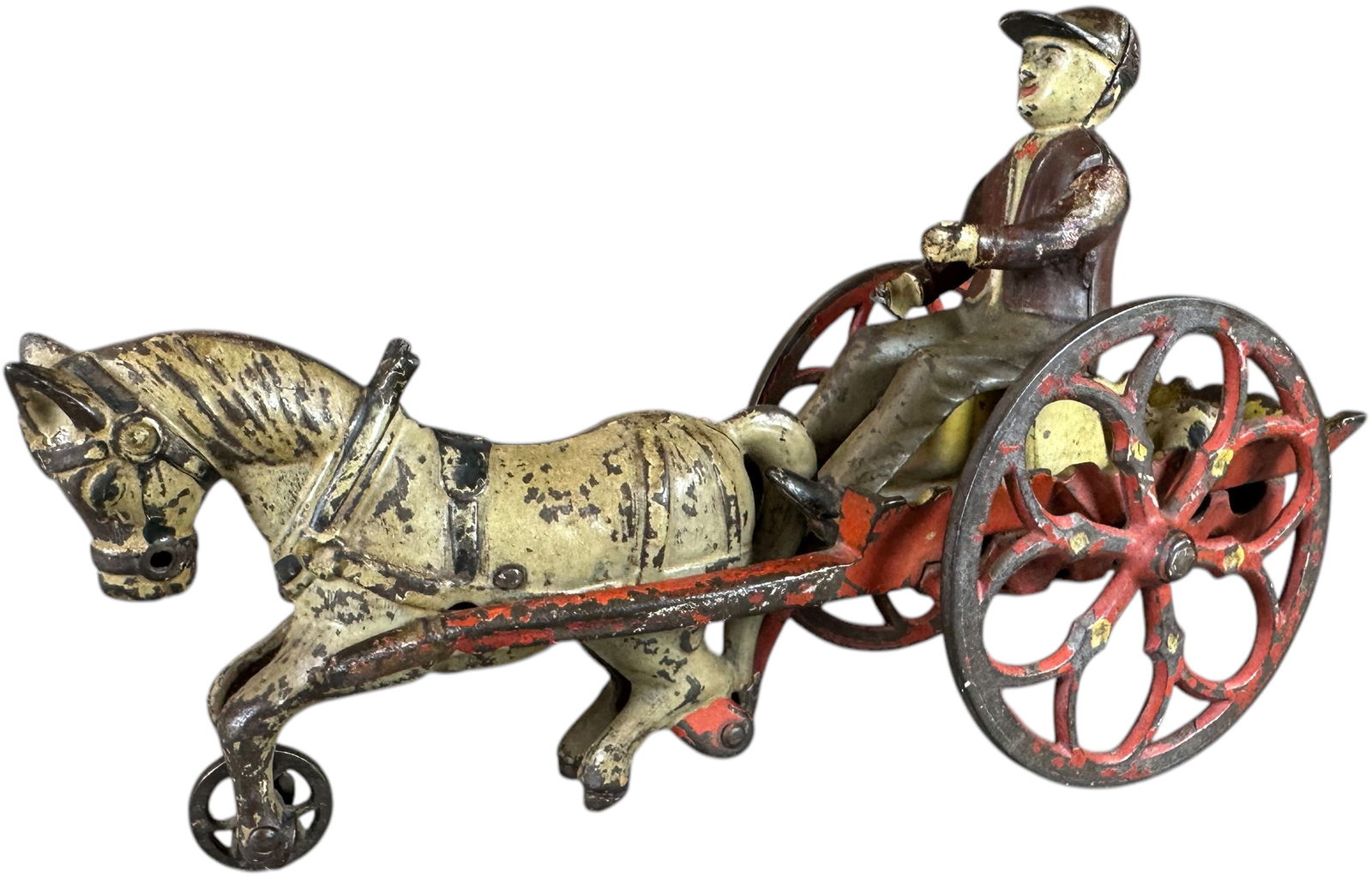 J&E STEVENS BOY WHIPPING PONY CART (1 of 8)