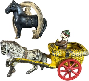 ARCADE CHESTER GUMP CART & BUSTER BROWN BANK