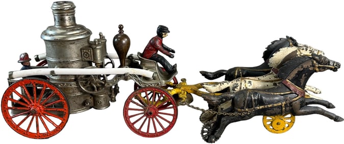 IDEAL MFG HORSE DRAWN FIRE PUMPER