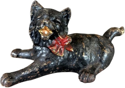 RECLINING CAT DOORSTOP