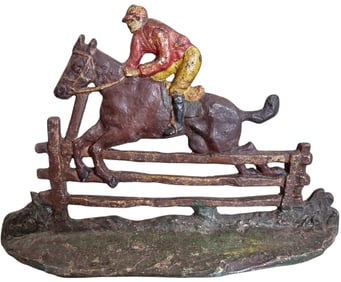 STEEPLECHASE DOORSTOP