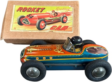 BOXED BANDAI SPARKLING ROCKET CAR