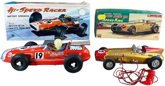 BOXED HI-SPEED RACER & ROSKO SPEED KING RACER