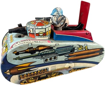 MARX REX MARS PLANET PATROL SPACE TANK