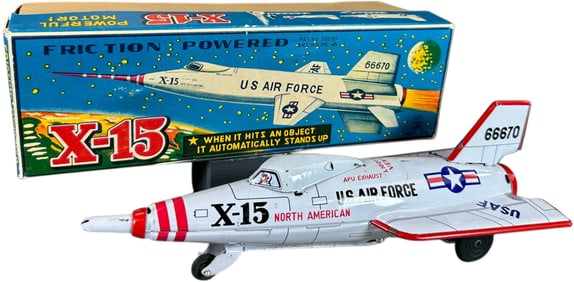 BOXED MASUYA USAF X-15 ROCKET PLANE