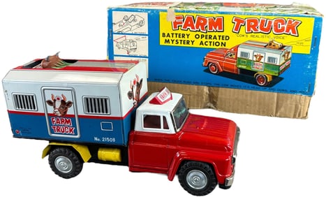BOXED ALPS JAPAN COW FARM TRUCK