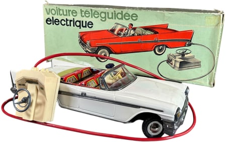 BOXED FRENCH 1958 CHRYSLER CONVERTIBLE RC CAR