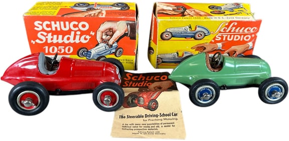 TWO BOXED SCHUCO STUDIO RACERS