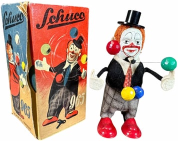 BOXED SCHUCO CLOWN JUGGLER