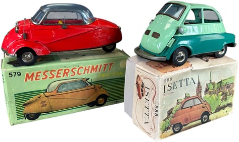BANDAI ISETTA & MESSERSCHMIDT AUTOS