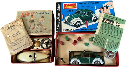 TWO BOXED SCHUCO 3000 AUTO SETS