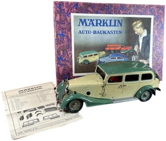 BOXED MARKLIN 1930S BUILDER SEDAN