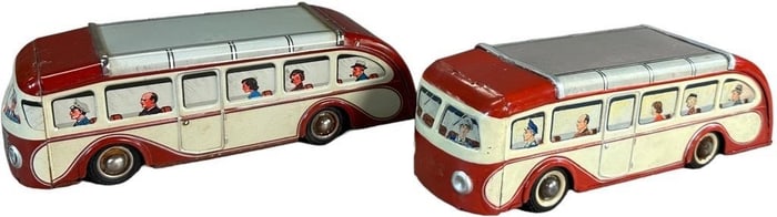 ARNOLD TOY BUS & HAND PAINTED PROTOTYPE