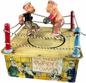 MARX POPEYE THE CHAMP KNOCKOUT BOXER