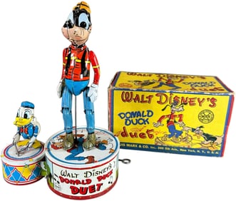 BOXED MARX DONALD DUCK DUET