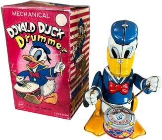 BOXED LINEMAR DONALD DUCK DRUMMER