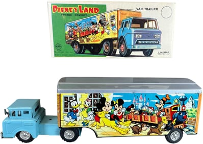 BOXED LINEMAR DISNEYLAND VAN TRAILER