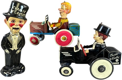 MARX CHARLIE MCCARTHY & MORTIMER NERD TOYS