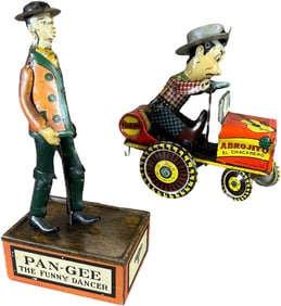 CARTER TOYS PAN-GEE W/ VISPA ARGENTINA CAR