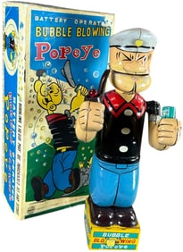 LINEMAR BUBBLE BLOWING POPEYE