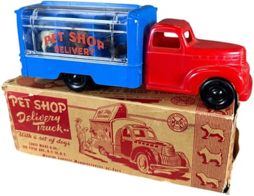 BOXED MARX PET SHOP DELIVERY TRUCK