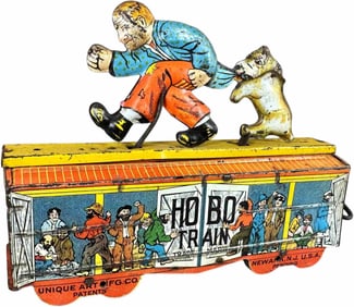 UNIQUE ART HOBO TRAIN