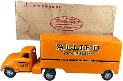 BOXED TONKA ALLIED VAN LINES MOVING TRUCK