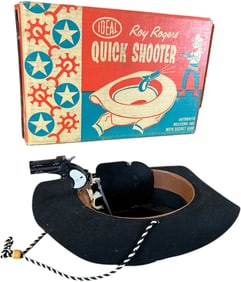 IDEAL ROY ROGERS QUICK SHOOTER WESTERN HAT