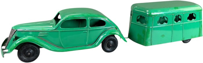 KINGSBURY 1937 ZEPHYR COUPE TRAVEL TRAILER
