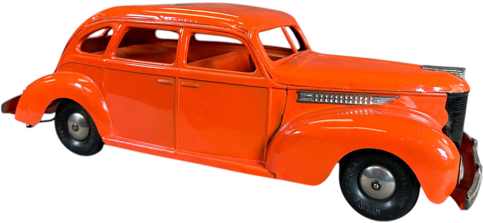 KINGSBURY SKY-VIEW DESOTO SEDAN: 428. KINGSBURY SKY-VIEW DESOTO SEDAN | Ex: Ira Bernstein Collection. | 14" l. | Very miniscule pin head spots of in-painting at chipped areas, displays as (Pristine Condition) | $250 - $500