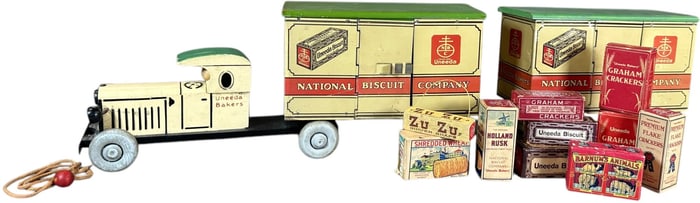 RICH TOYS UNEEDA BISCUIT TANDEM TRUCK
