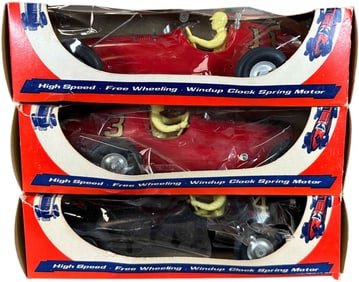 THREE BOXED PACCO JET RACERS