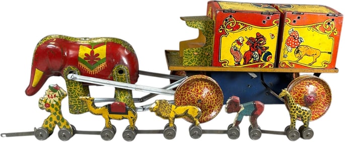 LINDSTROM MENAGERIE CIRCUS WAGON