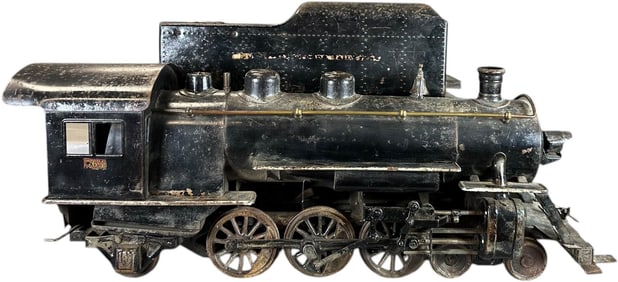 BUDDY L OUTDOOR RR LOCOMOTIVE & TENDER
