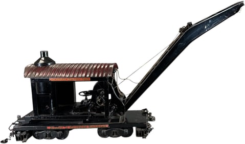 BUDDY L OUTDOOR RR CRANE CAR
