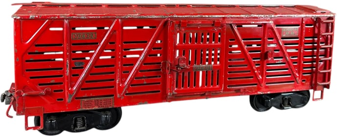 BUDDY L OUTDOOR RR CATTLE CAR