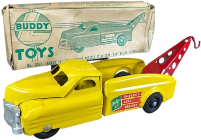 BOXED BUDDY L EMERGENCY WRECKER TRUCK