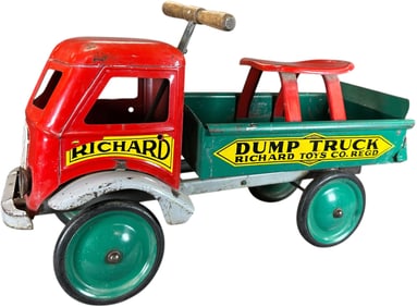 RICHARD TOYS SIT & RIDE DUMP TRUCK