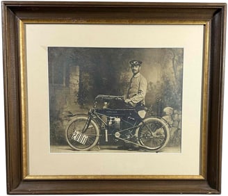 BELT DRIVEN SPECIAL MOTORCYCLE PHOTOGRAPH