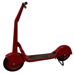EARLY SCHWINN STEEL SCOOTER W/ BRAKE